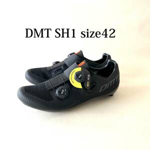 【SALE！】新品 DMT SH1 ブラック/ブラック サイズ42(27.3㎝）ロードバイク シューズ【送料無料】