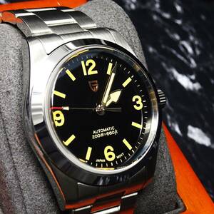 送料無料〓新品〓腕時計 メンズ パガーニデザインブランド・ PAGANI DESIGN 機械式・NH35Ａ オマージュウォッチ・フルメタルモデルD-1751