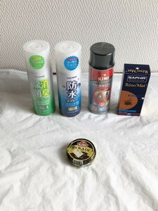 シューケア用品　セット サフィール レノマットリムーバー YAZAWA　防水　消臭除菌スプレー コロニル パステル など　おまけつき