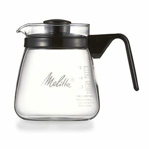 メリタ Melitta コーヒー サーバー ガラス製 耐熱 電子レンジ対応 750ml 6杯用 グラスポット MJG-7
