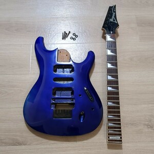 ジャンク JUNK Ibanez S540 LTD パープル フジゲン custom madeボディ ネック