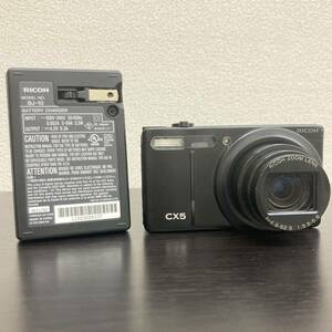 RICOH CX5 ZOOM LENS f=4.9-52.5 1:3.5-5.6 リコー カメラ 動作未確認 中古 ジャンク コンパクト デジタルカメラ