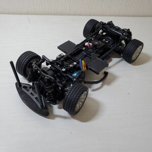 ●HJ35【送80】1円～ 1/10 ラジコン RC タミヤ サーボ サンワ SRG-BLS バージョン2 受信機 RX-472 動作未確認 現状品