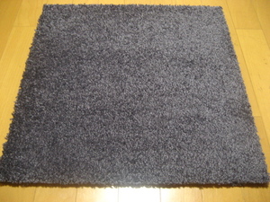 日本製タイルカーペット（８枚）厚み約１８mm（１４２１）在庫２４枚・すべり止め付・1枚350円～