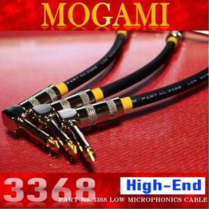 High-End『MOGAMI モガミ3368』パッチケーブル20cm×3本