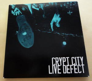 CRYPT CITY / LIVE DEFECT CD オルタナ ジャンク インダストリアル ノイズ パンク　number girl skillkills spiral chord