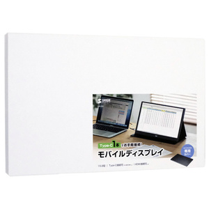 【中古】サンワサプライ 15.8型 モバイルディスプレイ DP-03 取扱説明書・保証書なし 展示品 [管理:1050022334]