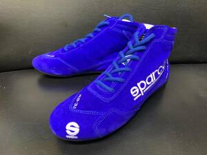 在庫限り【スパルコ FIA2000公認レーシングシューズ［SLALOM RG-3.1 青ブルー 37］23.1～23.6cm】sparco/レース/サーキット/グリップ