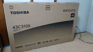 東芝 REGZA 43C310X [43インチ] 新品 未開封品