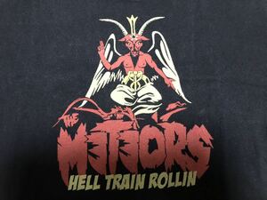 Meteors - hell train rollin Tシャツ Mサイズ OTTMAPP サイコビリー ロカビリー