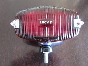 レア！当時物未使用極美 LUCAS 494 REVERSING LAMP レッド ルーカス ランプ / BMC MINI ミニ WINGARD DESMO バンプラ LOTUS MG TRIUMPH