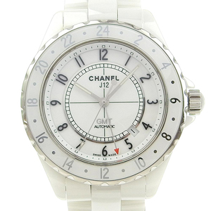 【本物保証】 超美品 シャネル CHANEL J12 GMT メンズ 自動巻き 腕時計 リミテッドエディション 限定 2000本 H2126