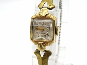 1円◆稼働◆ ＲＡＥ 14ｋ シルバー 手巻き レディース 腕時計 N12105