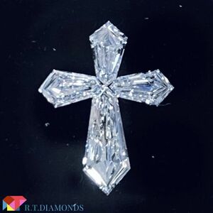 CROSS 十字架形ダイヤモンドセット 0.573ct 4PC/RT1454/CGL