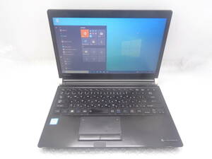 i5第7世代 TOSHIBA dynabook R73/K/i5-6200U 2.3Ghz/4GB/500GB/無線/13.3インチ/Windows10 中古動作品(F365)