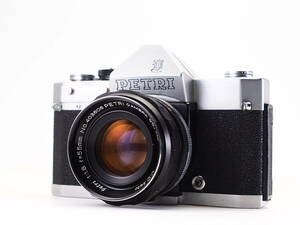 ★訳あり大特価★ ペトリ PETRI VI 55mm F1.8 レンズセット ★シャッターOK! #TA3387