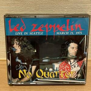 【名盤】LED ZEPPELIN ブートレッグ　No Quarter LIVE IN SEATTLE 1975/3/21