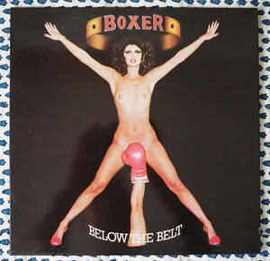 ★英国原盤★ Boxer / Patto【Below The Belt】★ PROMO盤 / 未修正ジャケ / 初回双子レーベル / 初回マトA3,B3,枝番1,1 / Virgin V 2049 