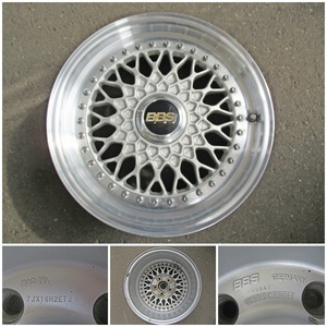 ◆[K0521]BBS　ホイール　RS035　7JX16H2ET 24 　52.90 99　5穴　ドイツ製品　現状品　引取り可能(大阪市)