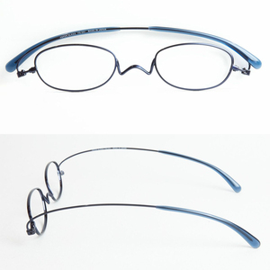 OPG-201-09（ネイビー）　　　　　　　　　　　　【お財布に入る老眼鏡】　【送料無料】　　　　　【PaperGlass　ペーパーグラス】