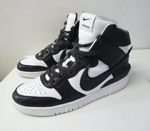 ◆国内正規 NIKE×AMBUSH 28cm ナイキ×アンブッシュ DUNK HIGH/ダンク ハイ CU7544-001 黒白 サイズ10