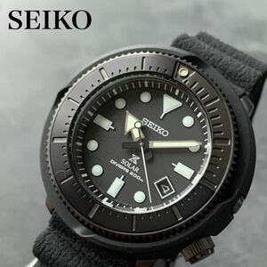 定価6万 セイコー プロスペックス SEIKO Prospex ダイバー ソーラー ラバー メンズ腕時計 ブラック 新品