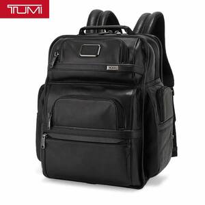 TUMI トゥミ ALPHA 3 T-PASS ビジネスクラス ブリーフパック バックパック リュックサック BLACK ブラック 黒 LEATHER レザー