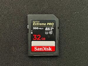 超高速　V90　300MB/s　Extreme PRO SDSDXDK-032G-JNJIP （32GB）