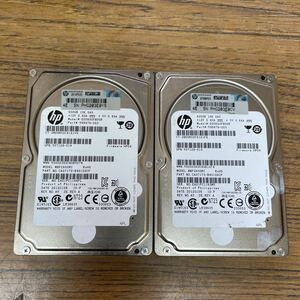 （1A）HP EG0600FBDSR 600GB 2.5インチ SAS 6Gb 10K(10000)rpm 15mm / MBF2600RC