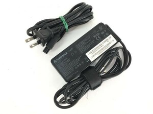 Lenovo 20V 3.25A ×1個 65W 角型コネクター ADLX65NDC2A ADLX65NCC2A ADLX65NLC2A等 中古純正 レノボ ノートPC用AC 動作保証【送料無料】