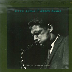 ★LP「ズート・シムス ZOOT SIMS DOWN HOME」1977年RE-ISSUE BETHLEHEM YEARS