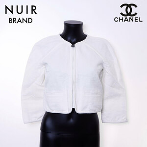 シャネル CHANEL ジャケット size:38スポーツライン ホワイト