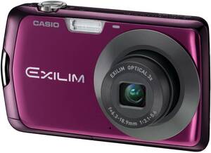 CASIO デジタルカメラ EXILIM EX-Z330 パープル EX-Z330PE(中古品)