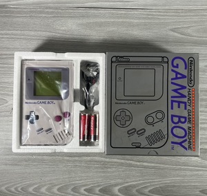 [4-63] 未使用・完品 美品 ゲームボーイ 初代 本体 DMG-01 GAME BOY 任天堂 レア