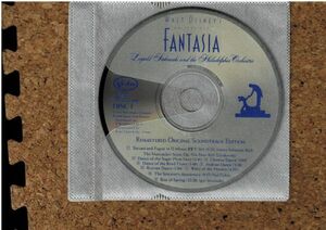 [CD][送120円～] 1のみ ウォルト・ディズニー・ファンタジア ― オリジナル・サントラ・リマスター盤 ディスクのみ