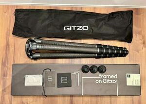 美品 GITZO GT5563GS 大型 カーボン 三脚 ジッツオ システマティック 5型6段 ジャイアント カーボン三脚 5型