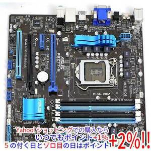 【中古】ASUS製 MicroATXマザーボード P8Z77-M LGA1155 [管理:1050005983]