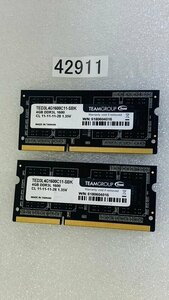 TEAM GROUP PC3L-12800S 8GB 4GB 2枚 8GB IODATA DDR3L ノートパソコン用メモリ DDR3L-1600 4GB 2枚 DDR3L LAPTOP RAM