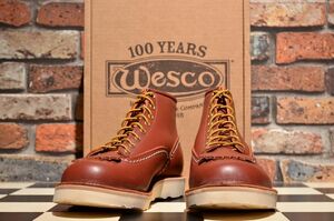 ★☆ Wesco ウエスコ ジョブマスター 9.0E レッドウッド 赤茶 ☆★