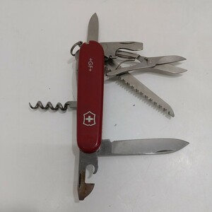 214 中古　VICTORINOX／ビクトリノックス アーミーナイフ　ツールナイフ　【GF】　9×2.5ｃｍ　スイスクロス　MADE　IN　SWITZERLAND　