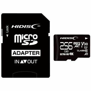 【新品】microSDXCカード 256GB HDMCSDX256GCL10V30
