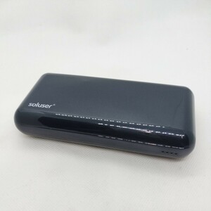 モバイルバッテリー大容量　残量表示　20000mah/74wh 出力5V-2.1A　コンパクト・iPhone Android　高級感のある仕上げ　#0437