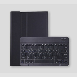 送料無料★Redmi Pad 10.6インチケースワイヤレスキーボード付き 着脱可能なフリップスタンドケース(black)