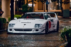 LB WORKS フェラーリ F40 コンプリートボディキット FRP エアロパーツ ワイド ワークス リバティーウォーク