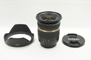 【適格請求書発行】美品 TAMRON SP AF 10-24mm F3.5-4.5 Di II LD Aspherical IF B001 Canon EF-Sマウント APS-C【アルプスカメラ】240420k