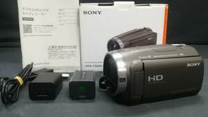 【美品♪】SONY ソニー HANDYCAM HDR-CX680 ビデオカメラ ハンディーカム ブロンズブラウン/動作品