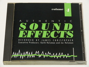 AUTHENTIC SOUND EFFECTS VOLUME 4 // CD 効果音
