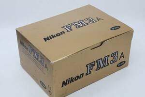 【送料無料１円／希少／未使用に近い】 ニコン Nikon FM3A ボディ ブラック 25万番 元箱 MT4283