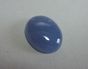 大粒 透明感あり 樹脂含浸なし 珍しい 紫青色 翡翠 ルース 14.744ct ソーティング付 　検索 指輪 リング 鑑別書 ソーティング ラベンダー