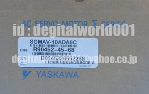 新品【代引★Ｔ番号領収書★税込 東京発】YASKAWA / 安川電機 SGMAV-10ADA6C サーボモーター【６ヶ月保証】